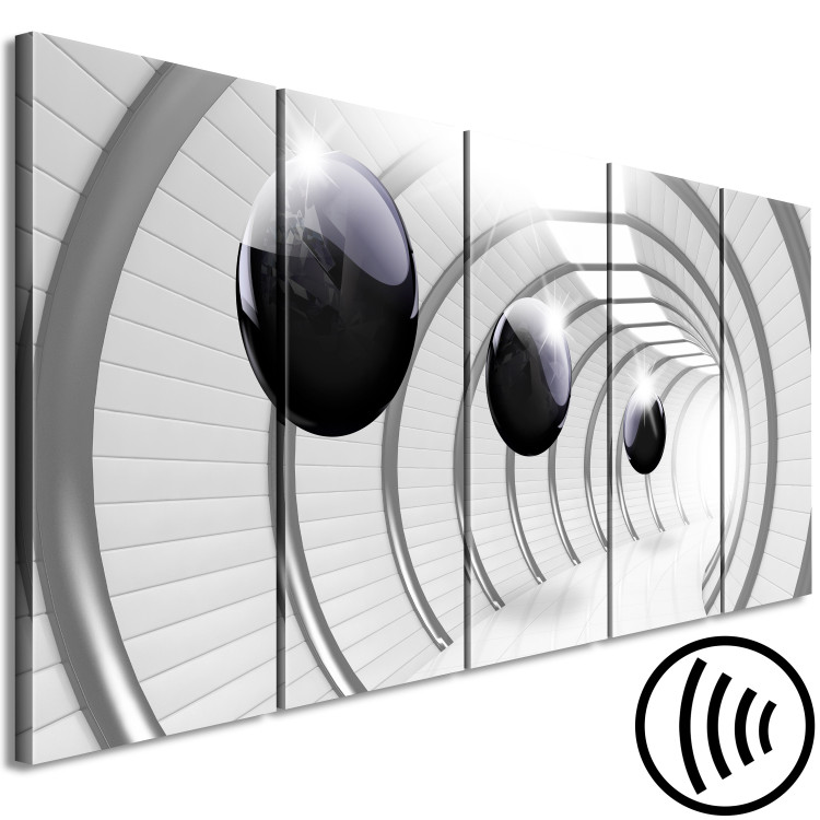 Canvas Print Space Tunnel (5 Parts) Narrow 113758 additionalImage 6
