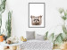 Wall Poster Raccoon - funny animal with paws up on uniformly white background 114958 additionalThumb 4