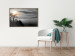 Poster Sunrise - dark landscape of trees against clouds and dense fog 117258 additionalThumb 5
