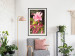 Poster Natural Pink - botanical composition with a flower with colorful petals 120458 additionalThumb 19