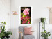 Poster Natural Pink - botanical composition with a flower with colorful petals 120458 additionalThumb 4