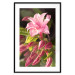 Poster Natural Pink - botanical composition with a flower with colorful petals 120458 additionalThumb 27