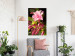 Poster Natural Pink - botanical composition with a flower with colorful petals 120458 additionalThumb 14