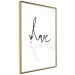 Wall Poster This is Love - English text with a shadow on a white background 125358 additionalThumb 6