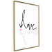 Wall Poster This is Love - English text with a shadow on a white background 125358 additionalThumb 14