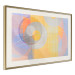 Poster Pastel Nostalgia - abstract and colorful geometric figures 126658 additionalThumb 3