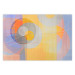 Poster Pastel Nostalgia - abstract and colorful geometric figures 126658