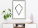 Wall Poster Geometric Shape - line art figures on white contrasting background 127958 additionalThumb 24