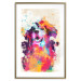 Wall Poster Watercolor Dog - unique colorful abstraction with domestic animal 128858 additionalThumb 14