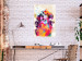 Wall Poster Watercolor Dog - unique colorful abstraction with domestic animal 128858 additionalThumb 4