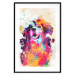 Wall Poster Watercolor Dog - unique colorful abstraction with domestic animal 128858 additionalThumb 15