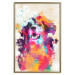 Wall Poster Watercolor Dog - unique colorful abstraction with domestic animal 128858 additionalThumb 21