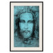 Wall Poster Turin Shroud in Turquoise - sacred composition with a portrait of Jesus 129358 additionalThumb 19