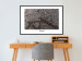 Poster Brown Map of Paris - city map and English text on a white background 130758 additionalThumb 18