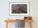 Poster Brown Map of Paris - city map and English text on a white background 130758 additionalThumb 13