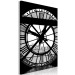 Canvas Sacré-Coeur basilica clock - black-white graphic of Paris architecture 132258 additionalThumb 2