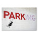 Canvas Parking Girl Swing by Banksy 132458