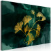 Canvas Print Golden Ginkgo (1-piece) Wide - landscape of plant in glamour style 134458 additionalThumb 2