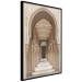 Poster Oriental Arches - bright corridor architecture amidst columns in Morocco 134758 additionalThumb 13