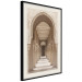 Poster Oriental Arches - bright corridor architecture amidst columns in Morocco 134758 additionalThumb 2
