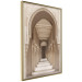 Poster Oriental Arches - bright corridor architecture amidst columns in Morocco 134758 additionalThumb 12