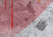 Poster Sincere Confession - abstract colorful heart on a gray texture background 135358 additionalThumb 5