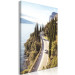 Canvas Print View of Lake Garda - summer landscape with winding, mountain road 135858 additionalThumb 2