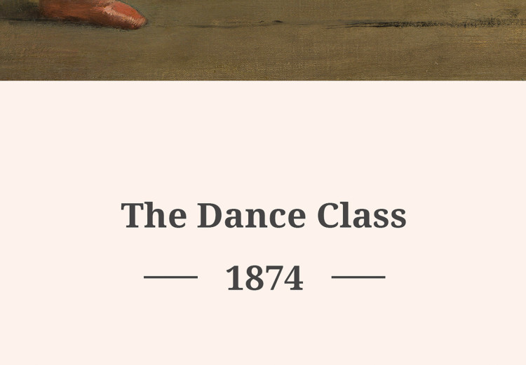 Poster Dance Class - black English text and people dancing ballet 137858 additionalImage 7