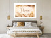 Wall Poster Home - Inscription Among Dried Plants and Feathers in Warm Boho Shades 144758 additionalThumb 12