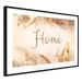 Wall Poster Home - Inscription Among Dried Plants and Feathers in Warm Boho Shades 144758 additionalThumb 9