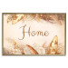 Wall Poster Home - Inscription Among Dried Plants and Feathers in Warm Boho Shades 144758 additionalThumb 23