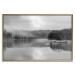 Wall Poster Night Landscape - Lake Illuminated by the Moonlight in Black and White 147658 additionalThumb 17