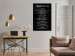 Wall Poster Life Rules - Motivating Inscription on a Black Background 148558 additionalThumb 13