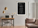 Wall Poster Life Rules - Motivating Inscription on a Black Background 148558 additionalThumb 18