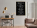 Wall Poster Life Rules - Motivating Inscription on a Black Background 148558 additionalThumb 11