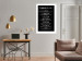 Wall Poster Life Rules - Motivating Inscription on a Black Background 148558 additionalThumb 12