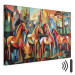 Canvas Cubist Horses - A Geometric Composition Inspired by Picasso’s Style 151058 additionalThumb 8