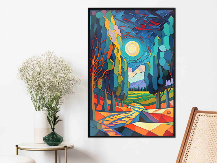 Wall Poster Modern Scenery - A Colorful Composition Inspired by Van Gogh 151158 additionalImage 10
