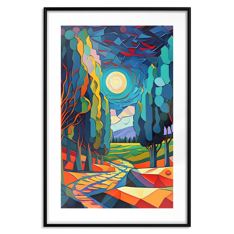 Wall Poster Modern Scenery - A Colorful Composition Inspired by Van Gogh 151158 additionalImage 18