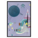 Poster Violet Abstraction - A Subtle Geometric Composition by Kandinsky 151658 additionalThumb 20