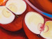 Canvas Art Print Still Life (1-piece) - Red composition of ripe apples 48458 additionalThumb 3