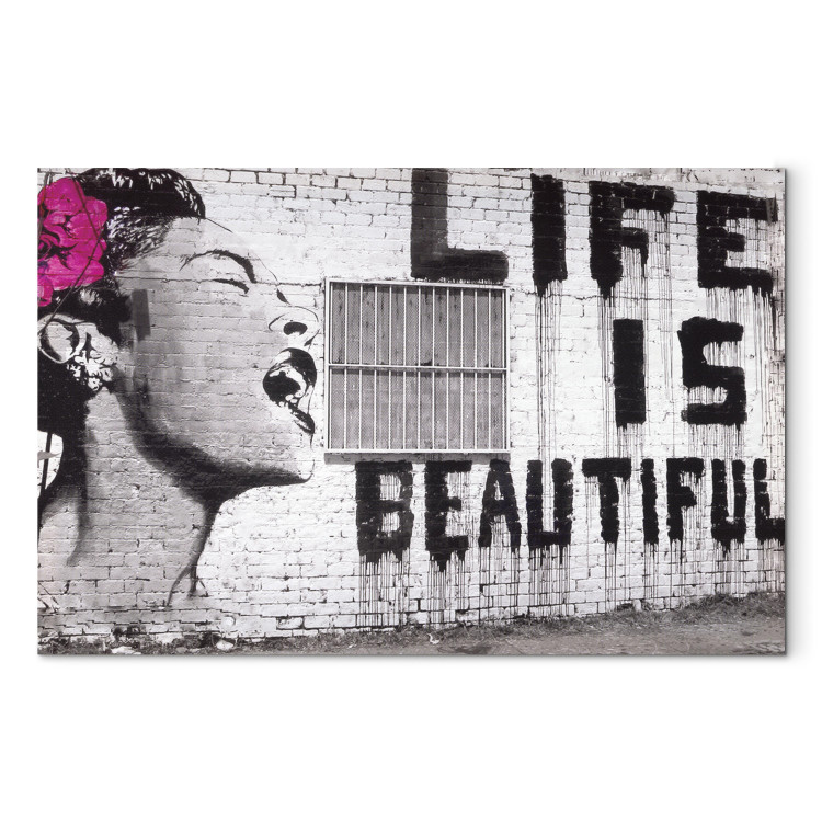Canvas Print Life is beautiful 58958 additionalImage 7