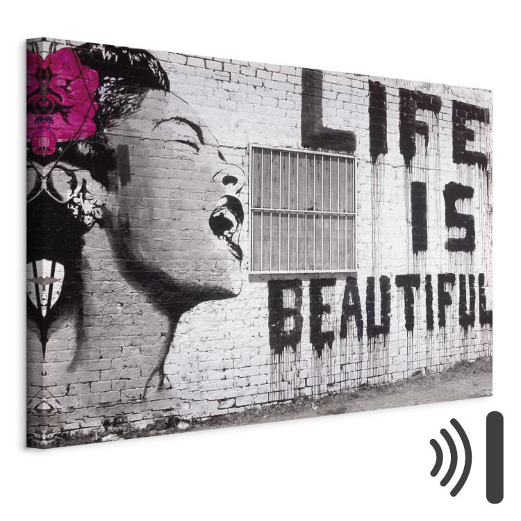 Canvas Print Life is beautiful 58958 additionalImage 8