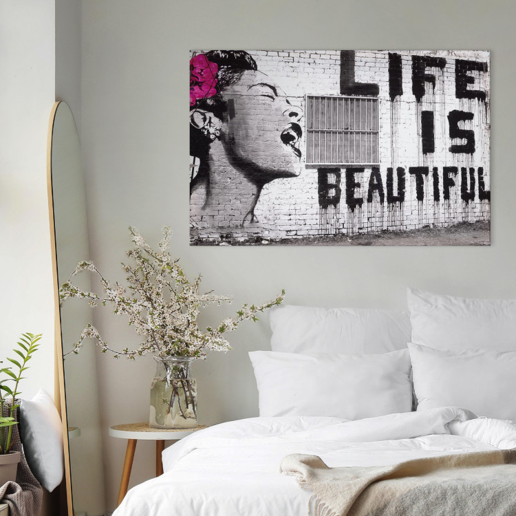 Canvas Print Life is beautiful 58958 additionalImage 5