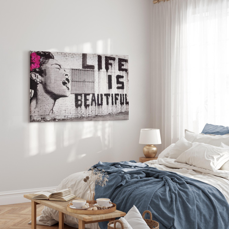 Canvas Print Life is beautiful 58958 additionalImage 10