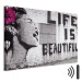 Canvas Print Life is beautiful 58958 additionalThumb 8