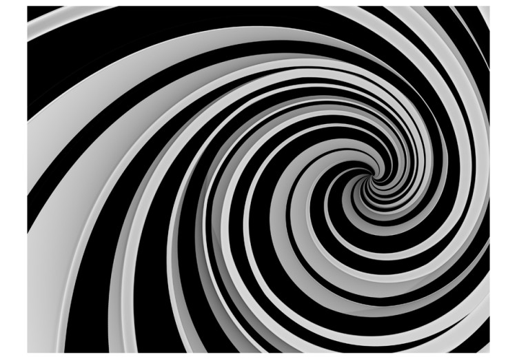 Wall Mural Black and white swirl 60158 additionalImage 1