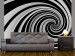 Wall Mural Black and white swirl 60158