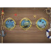 Wall Mural Fish by the Bow - Illusion of a view of marine animals through a window on a boat 61258 additionalThumb 4