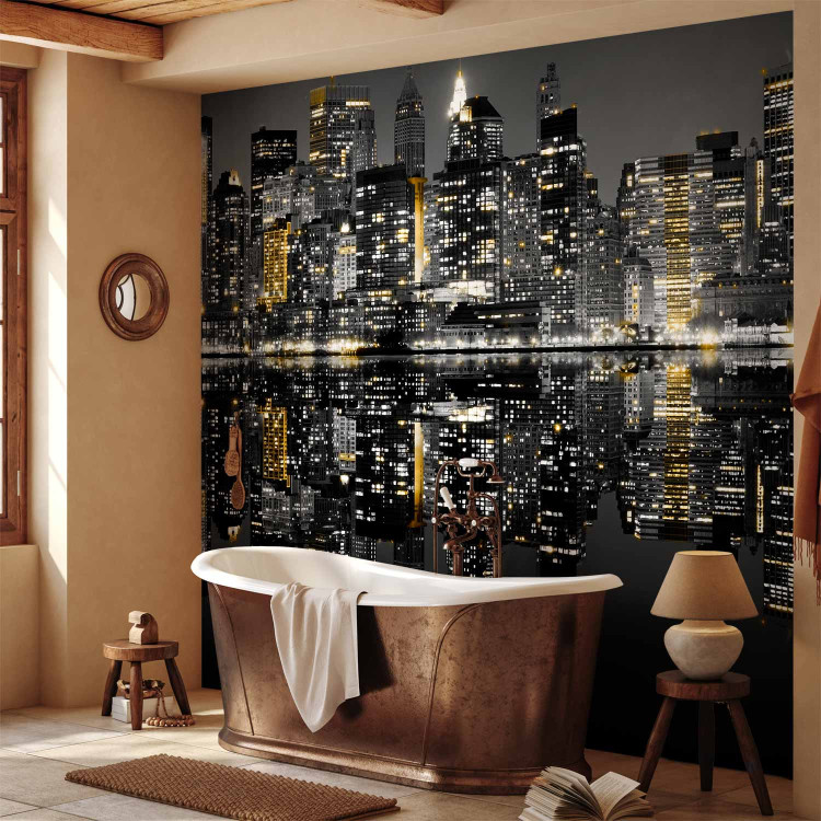 Wall Mural Gold and silver - NYC 61558 additionalImage 8